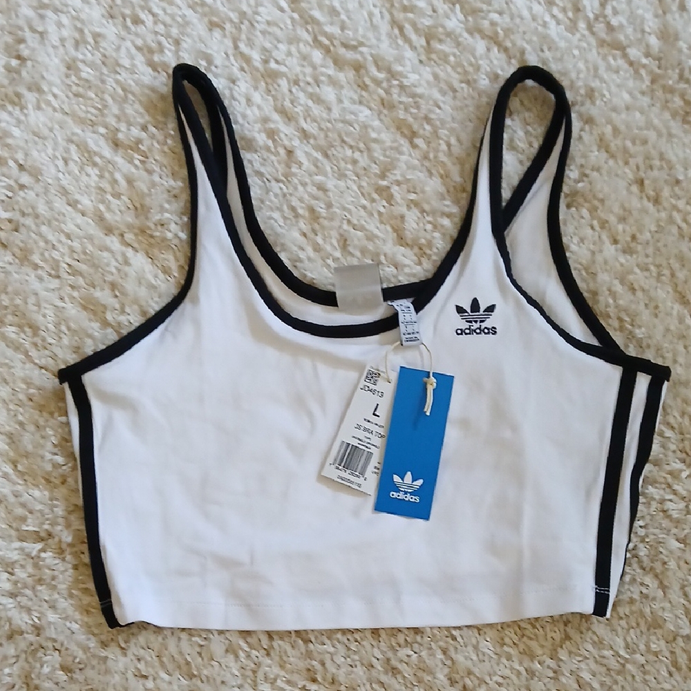 NWT Adidas T Crop